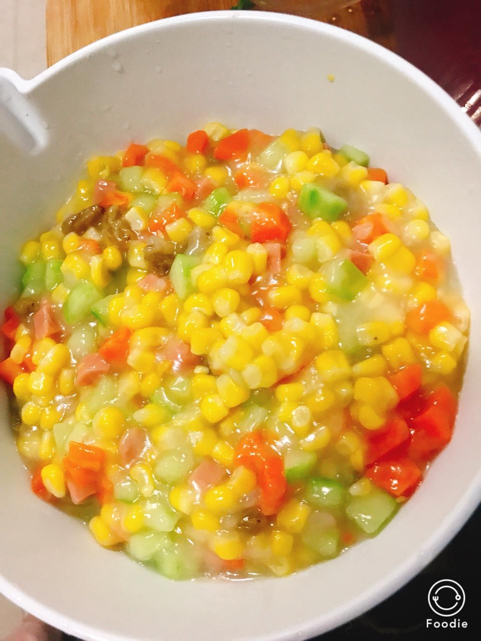 葡萄干什锦玉米粒