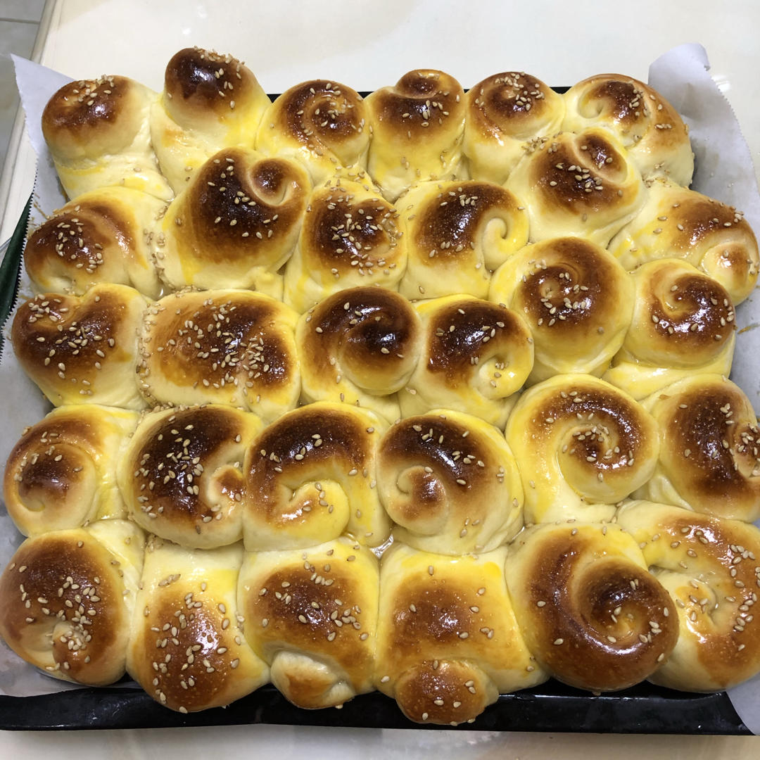 脆底蜂蜜小面包