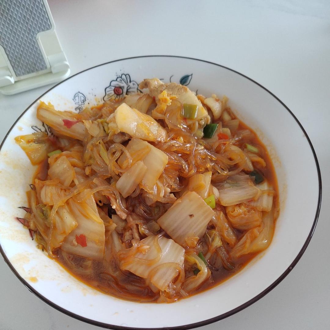 白菜炖粉条