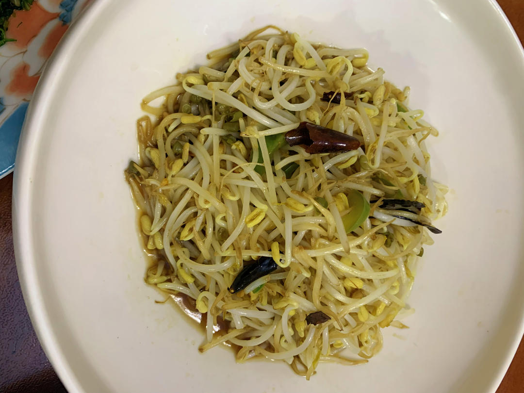 爆炒绿豆芽