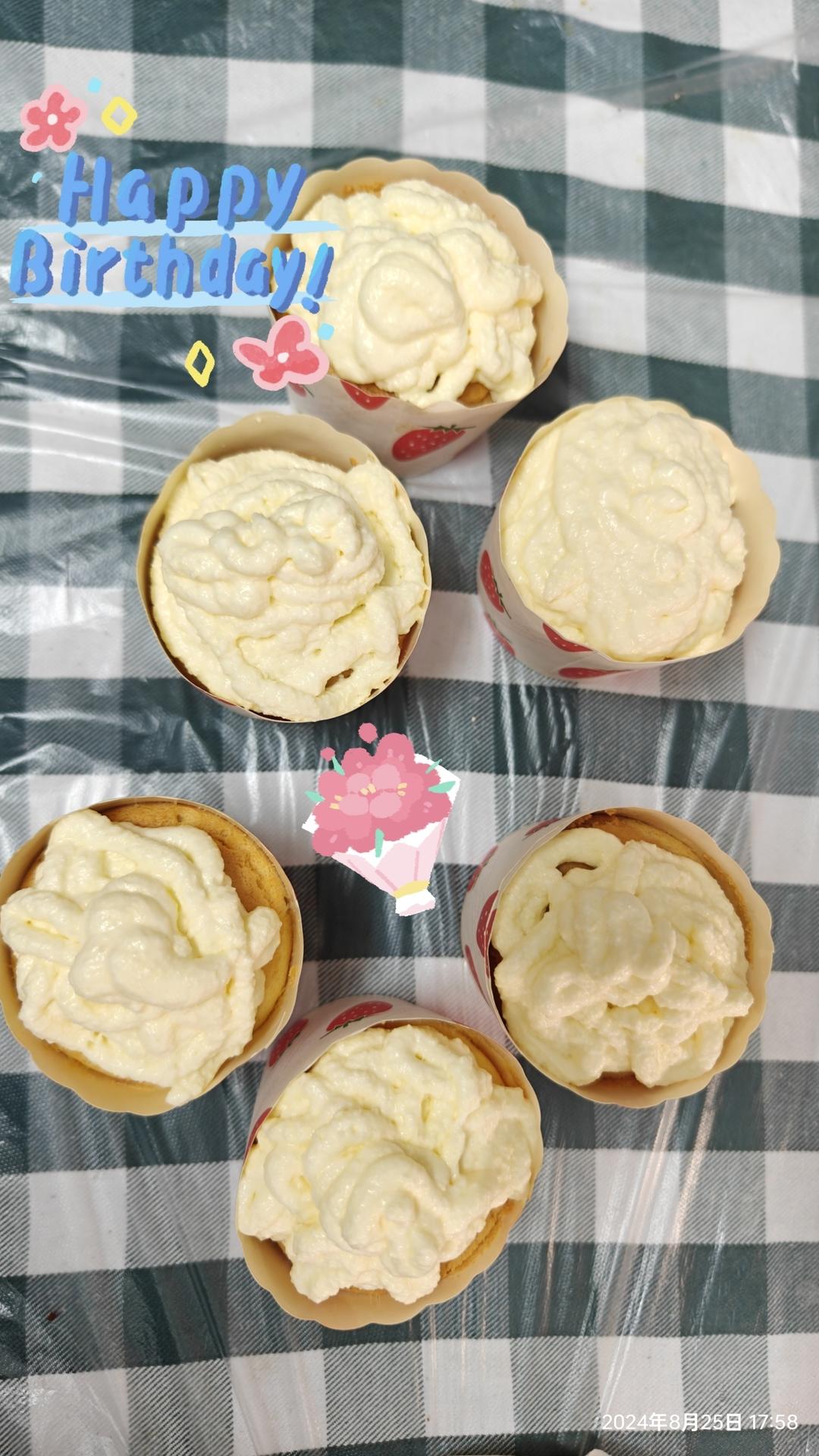 超柔软6寸戚风蛋糕(附8寸配方)零失败 超详细‼️含操作视频