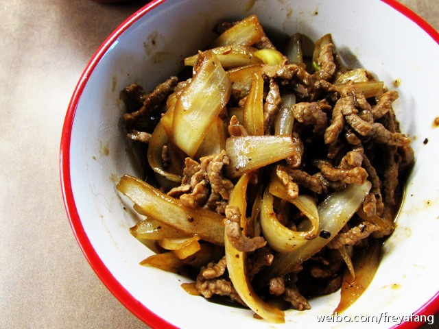 黑椒牛柳