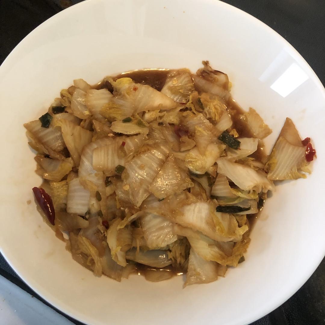 酸辣爽口的醋溜白菜