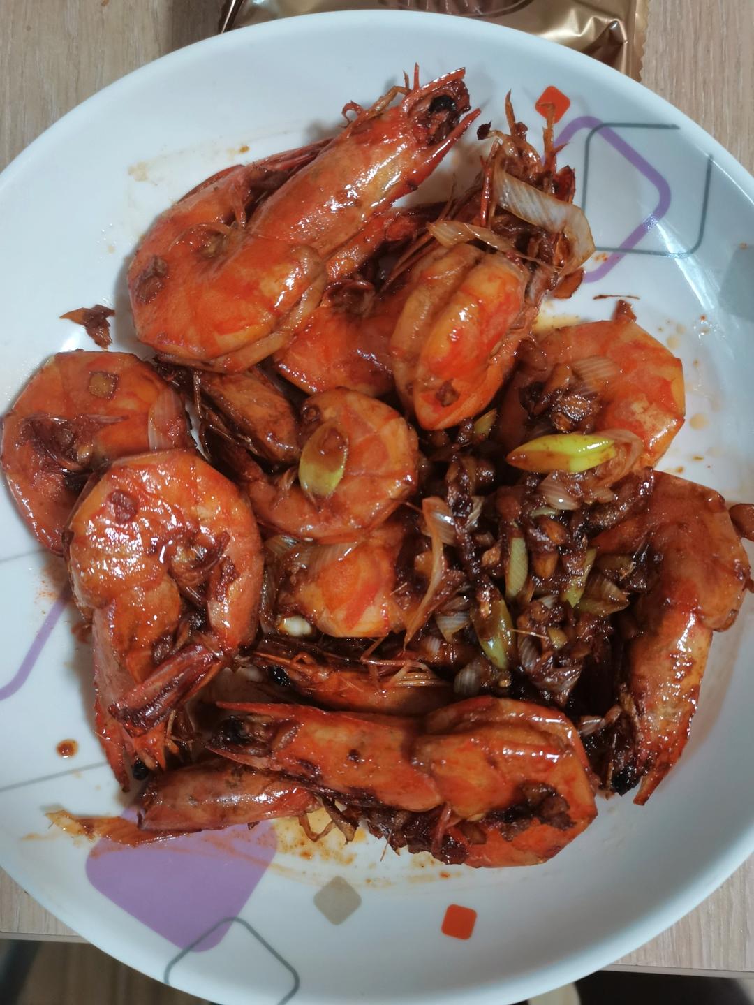 油焖大虾