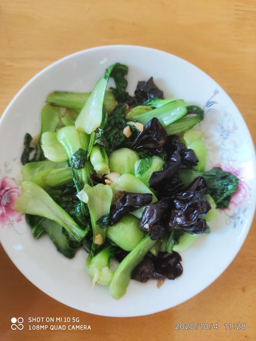 清炒小白菜