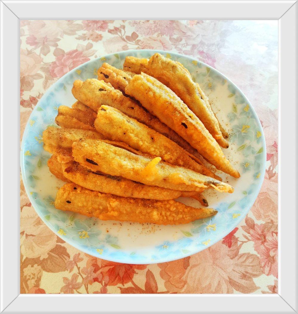 酥炸秋葵|又酥又脆，好吃到停不下来