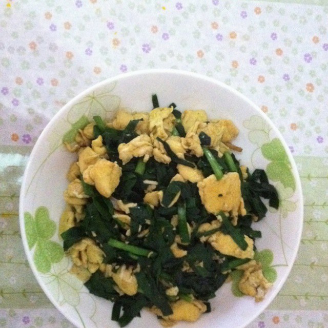 韭菜炒鸡蛋