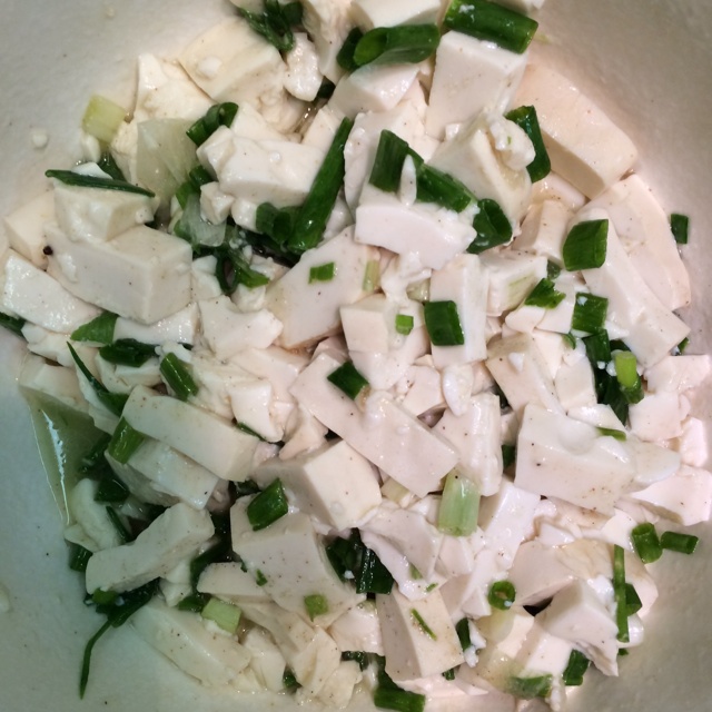 小葱拌豆腐