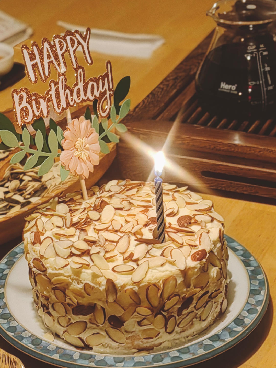 杏仁咸奶油蛋糕