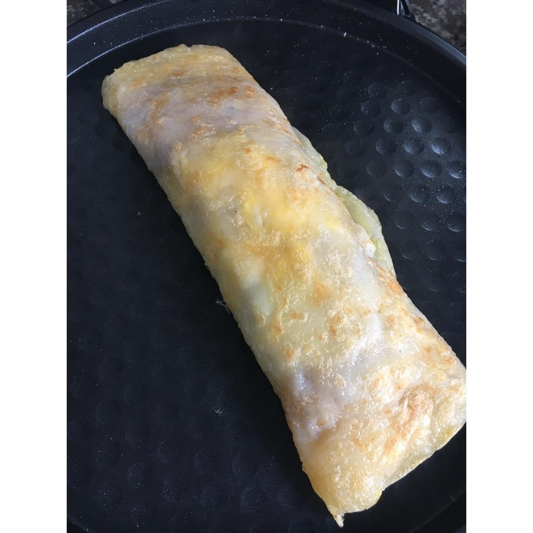 绿豆面煎饼果子