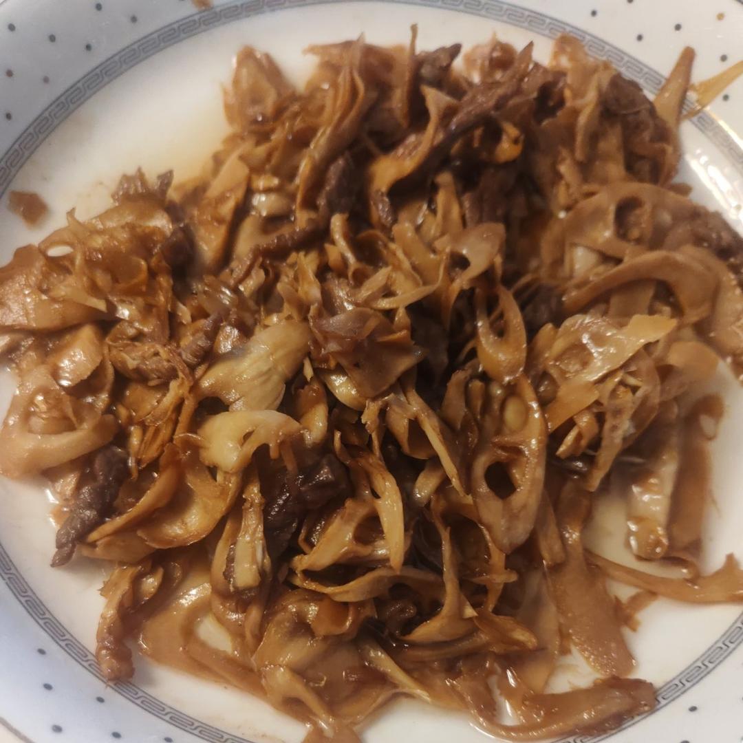 笋丝炒肉丝