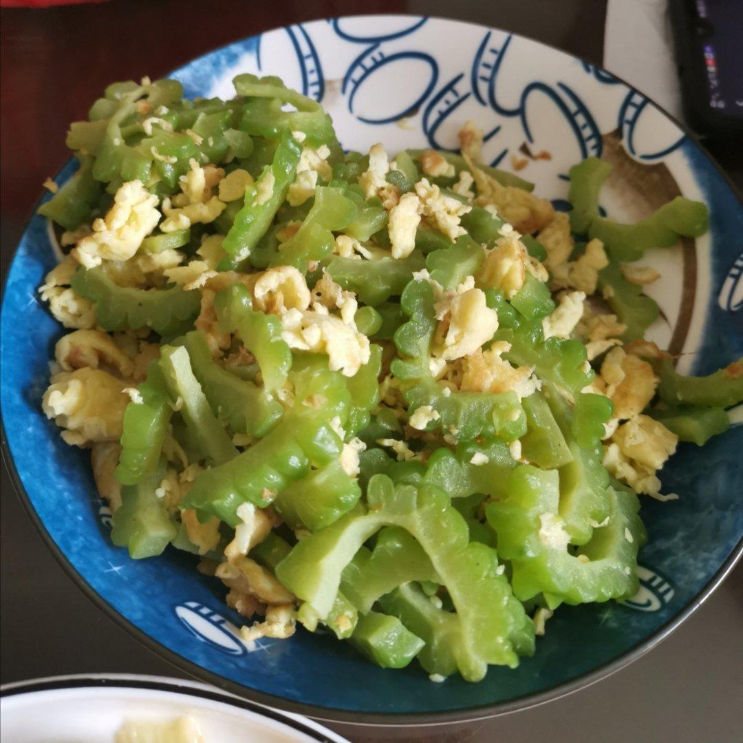 苦瓜炒蛋（清火菜）