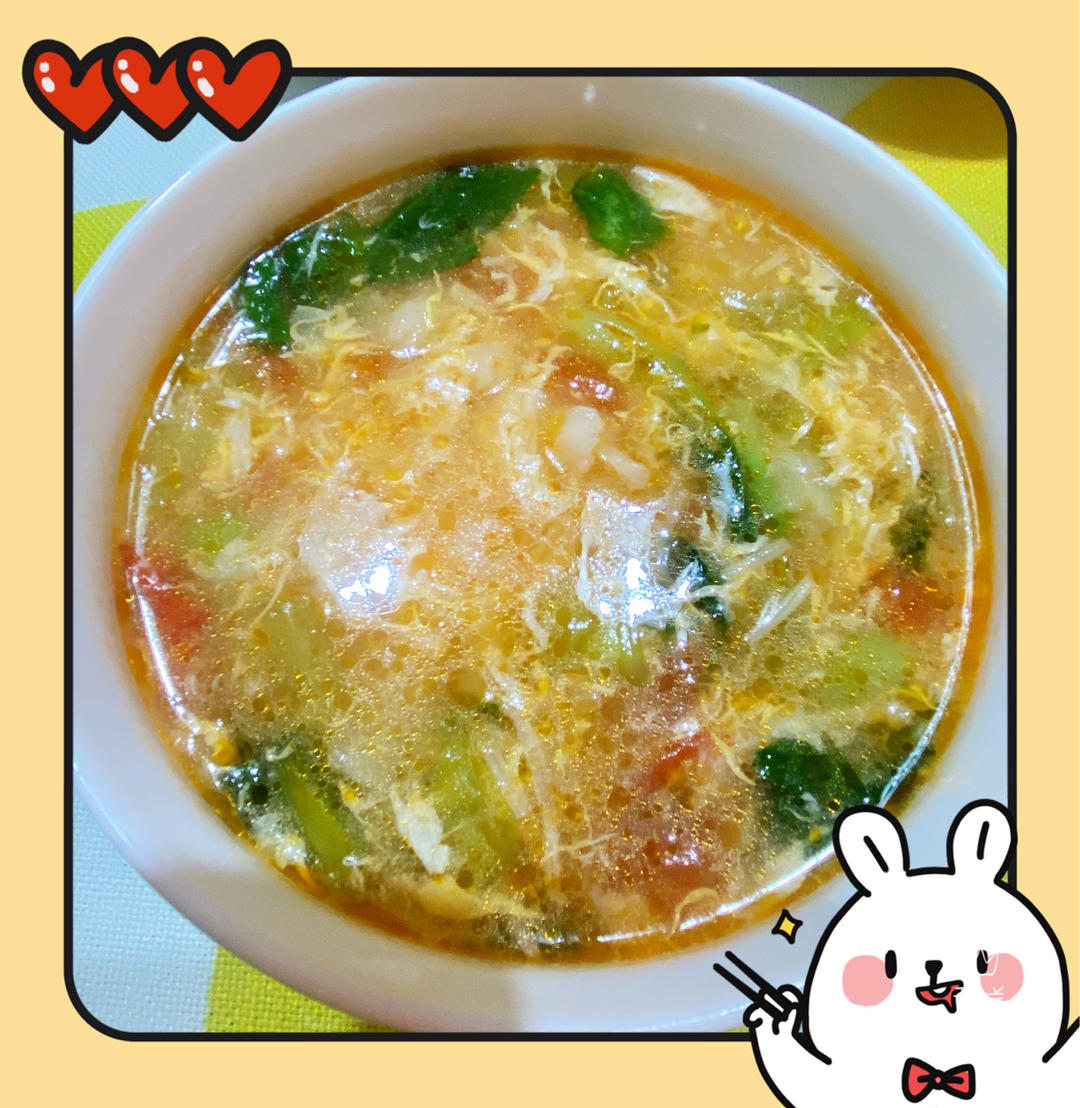 简单早餐-疙瘩汤