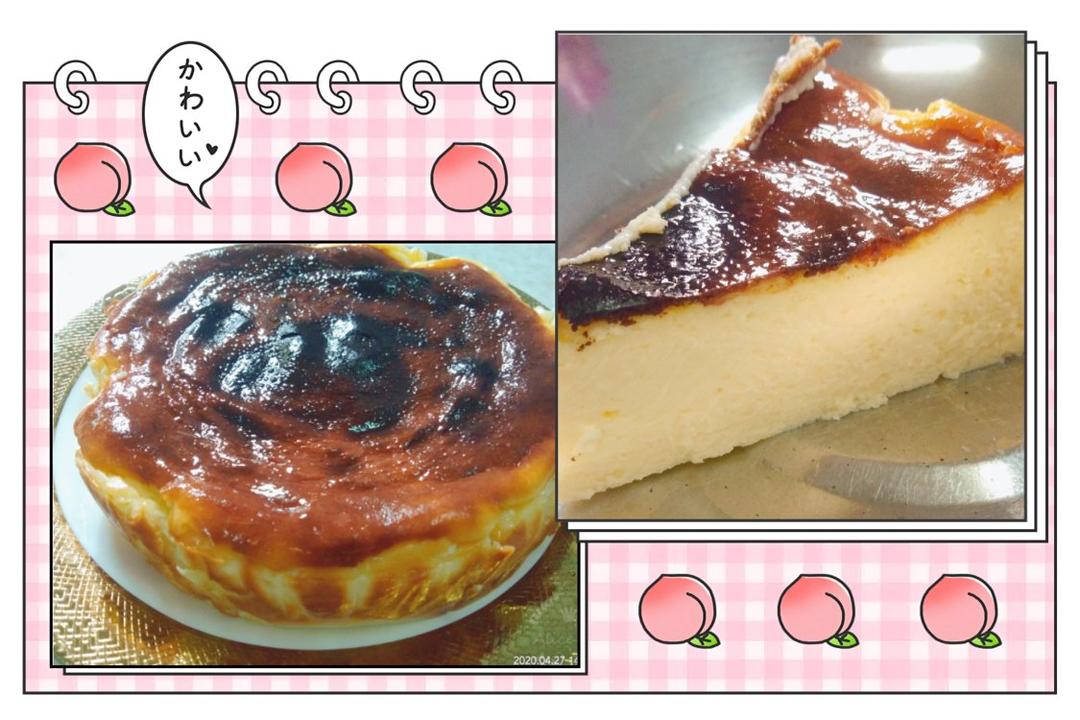 巴斯克式烤芝士蛋糕[超简单][搬运]