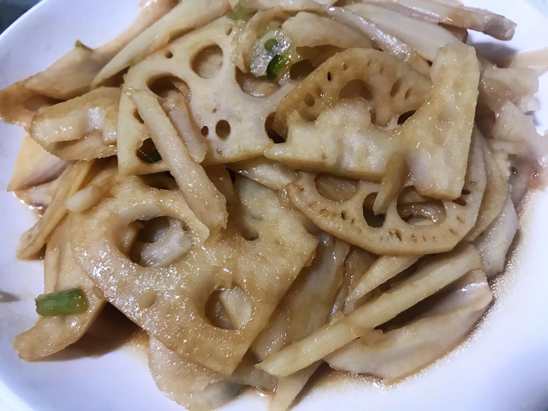 最简单味道惊艳的糖醋藕片