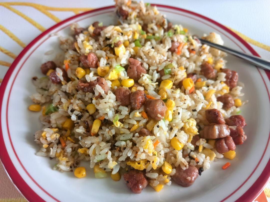 黯然销魂牛肉炒饭