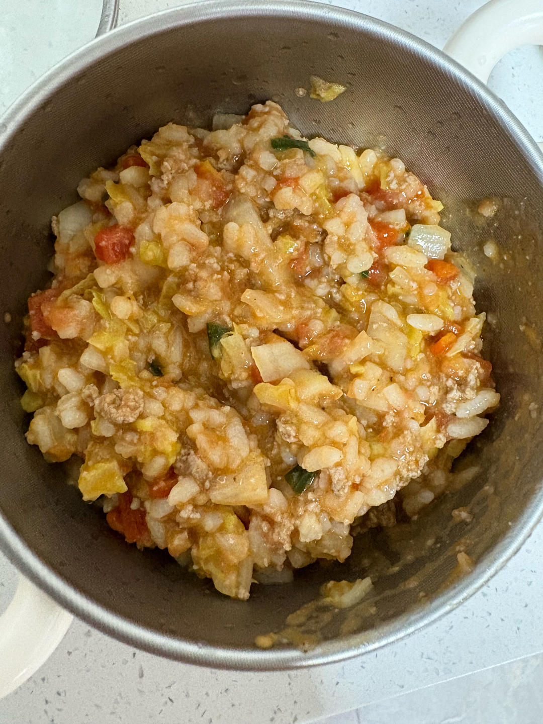 白菜牛肉烩饭