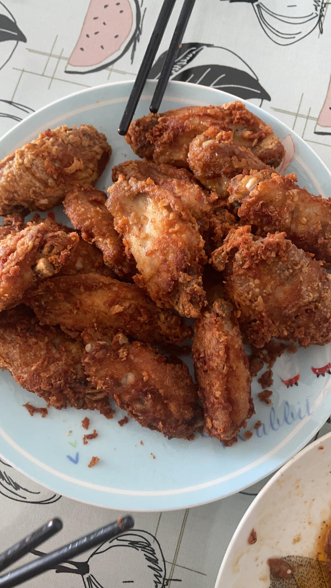 蒜香炸鸡翅