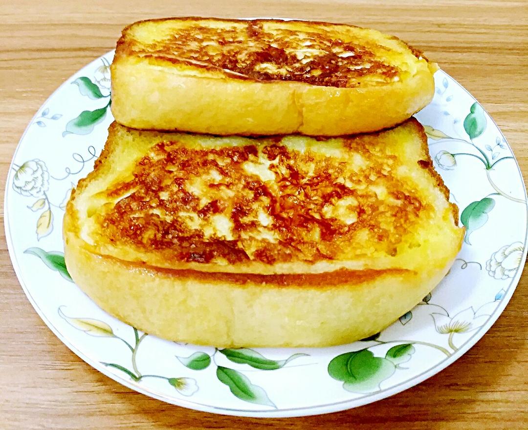 小小丽520做的法式煎面包