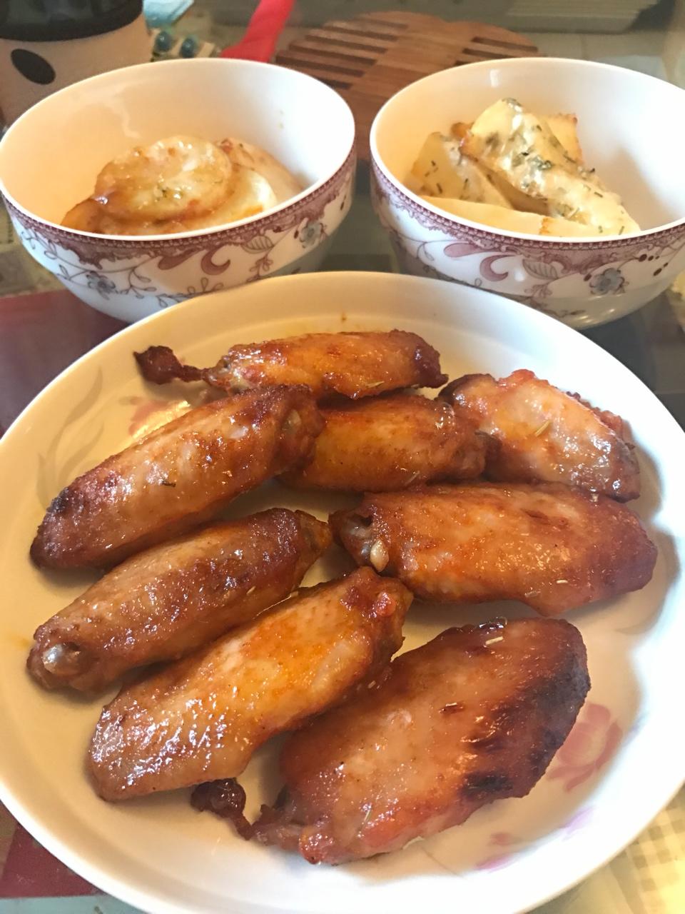 蜜汁鸡翅（烤箱）