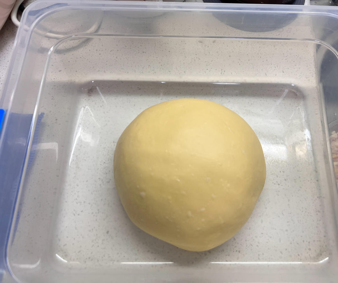 (超好吃的咸口面包）爆浆培根芝士面包
