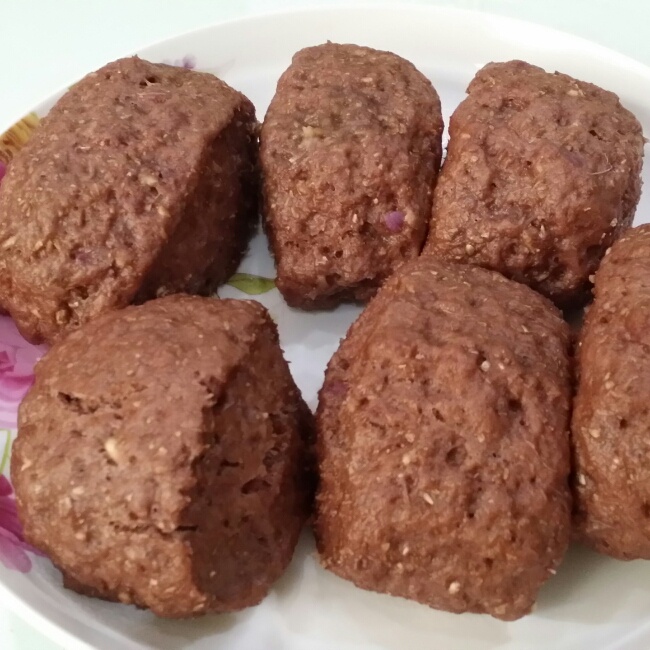 紫薯燕麦麸杂粮馒头
