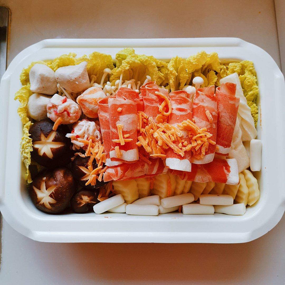 韩式泡菜芝士火锅（部队锅）