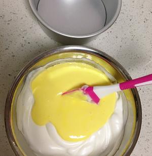 6寸戚风胚／水果夹心奶油蛋糕 ​的做法 步骤5