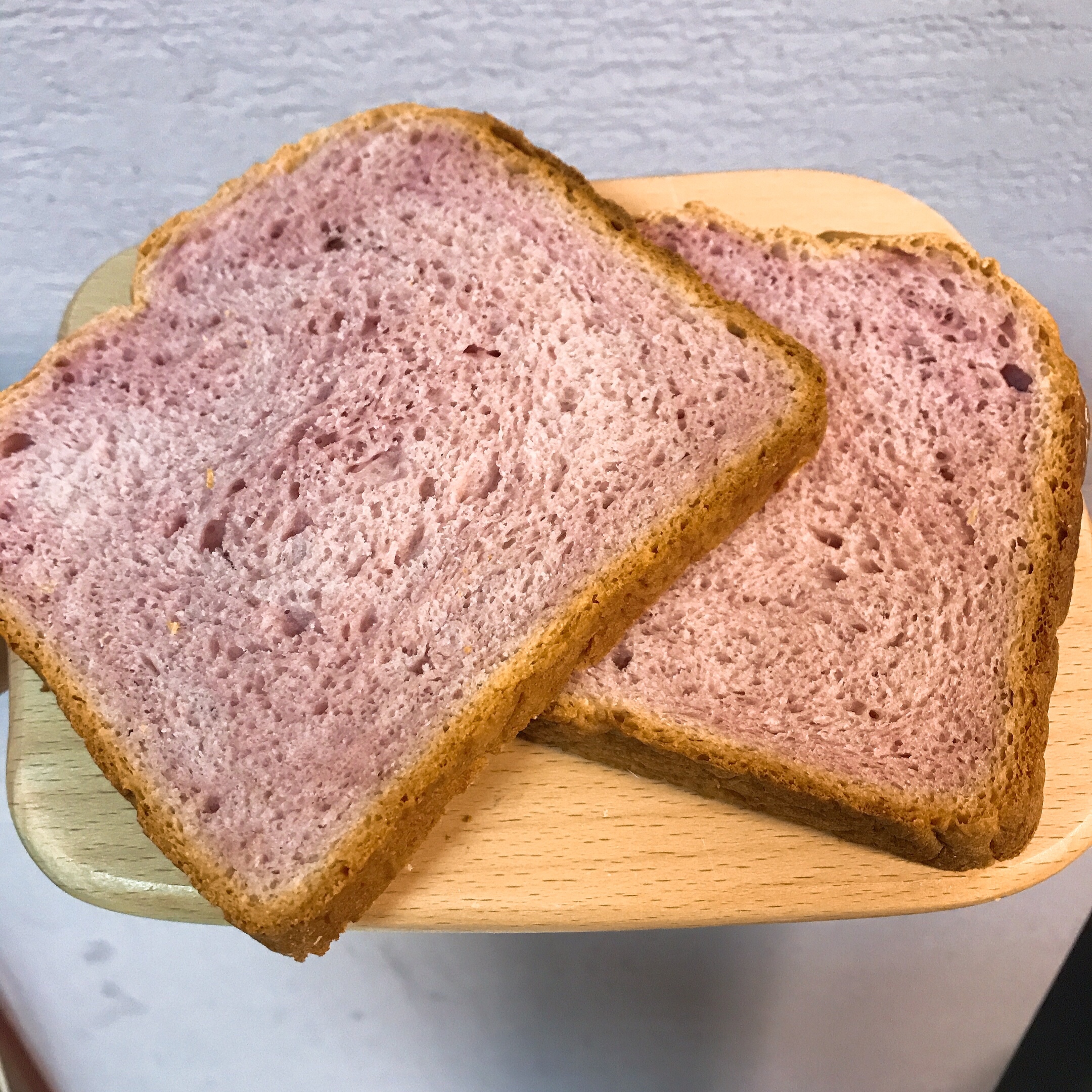 紫薯炼乳吐司（美的面包机版）的做法