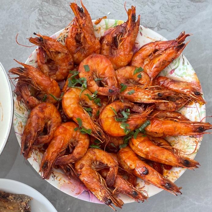 家庭版油焖大虾