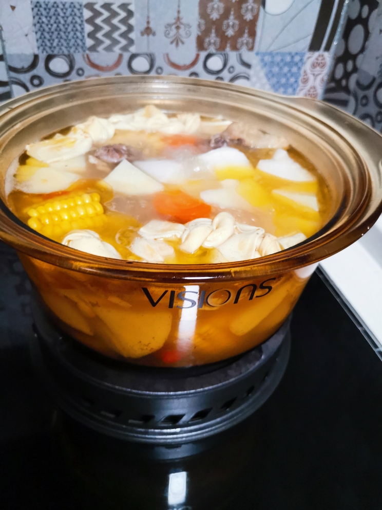 牛尾骨萝卜土豆玉米冬季暖身汤的做法 步骤5