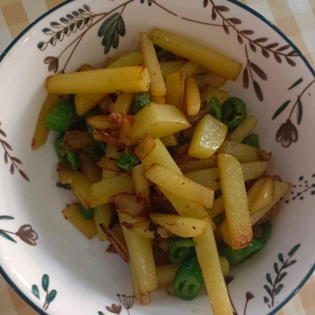 青椒土豆丝