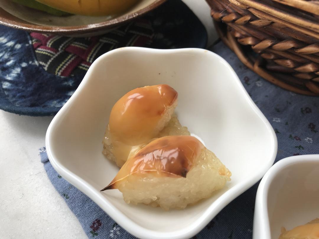 奶酪烤粽子的做法