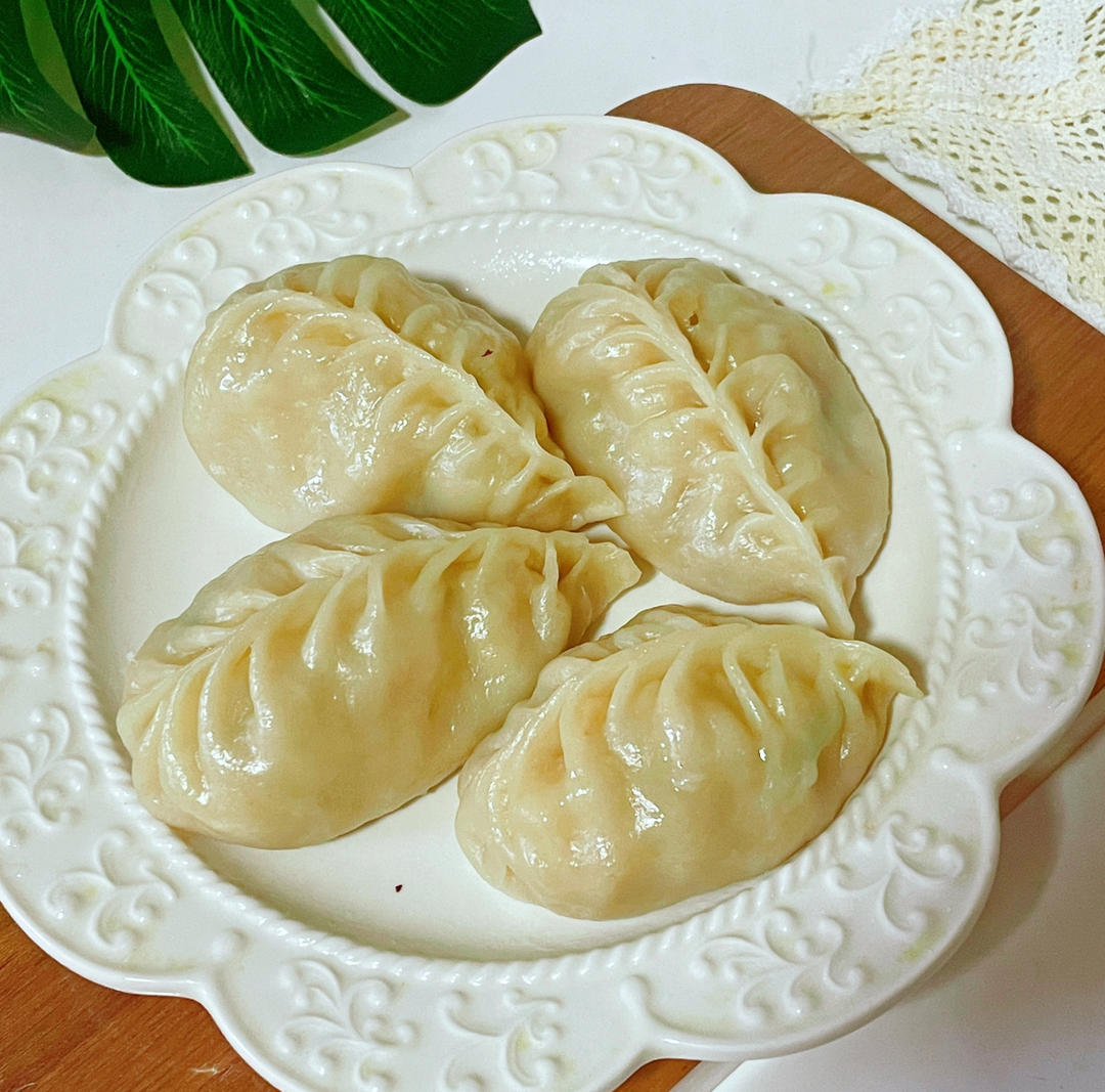 粉条素饺子皮蒸饺