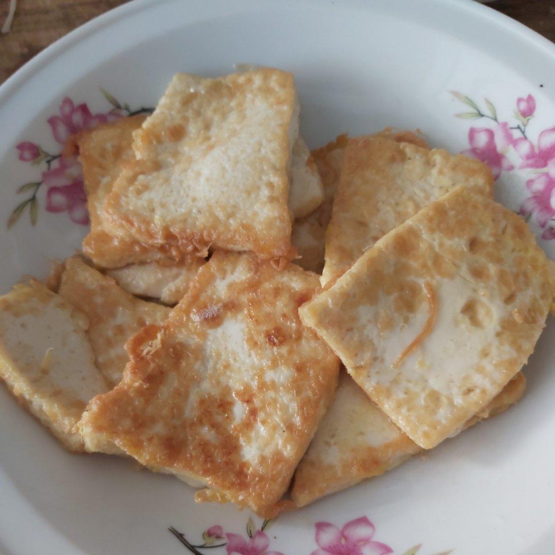 焖煎豆腐