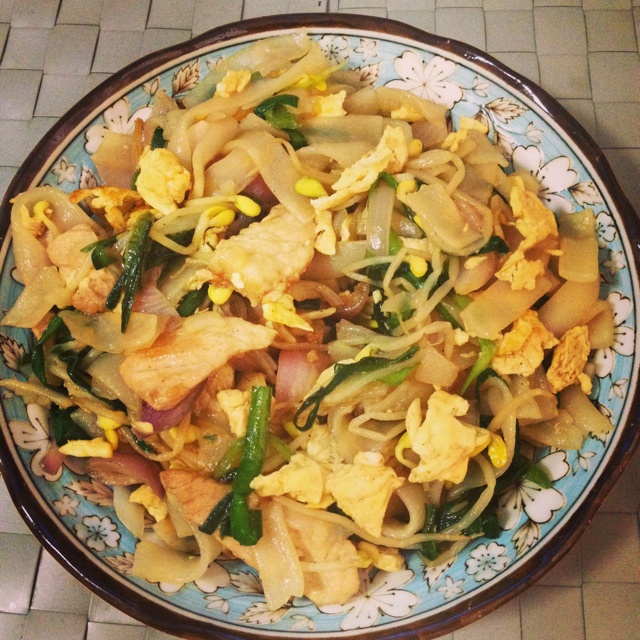 简易炒河粉
