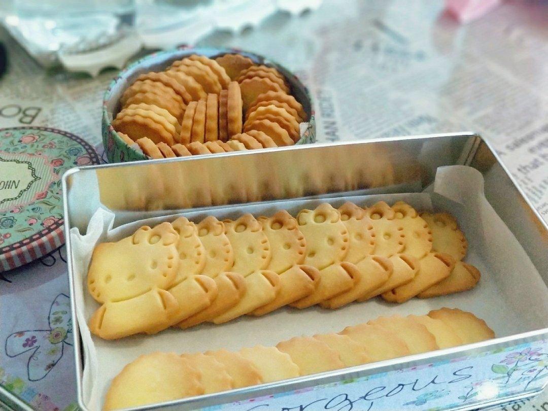 卡通黄油饼干