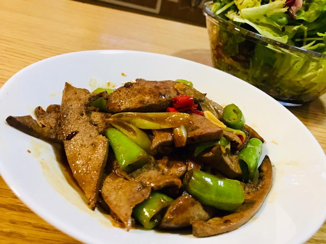 超鲜嫩的爆炒猪肝儿