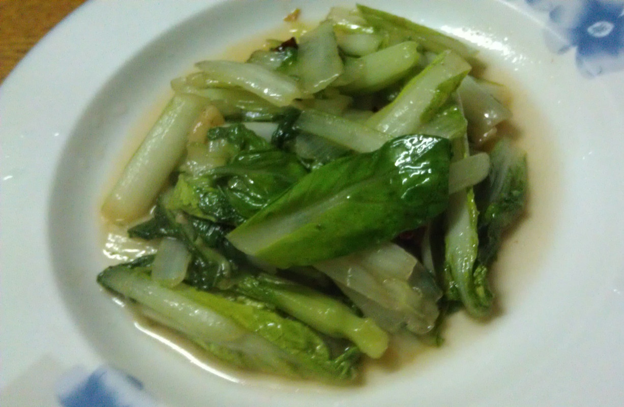 清炒小白菜