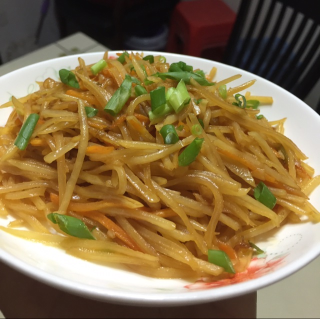 脆炒土豆丝