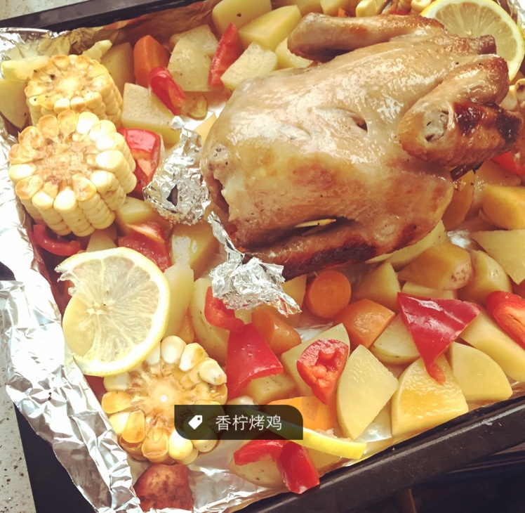 柠香烤鸡