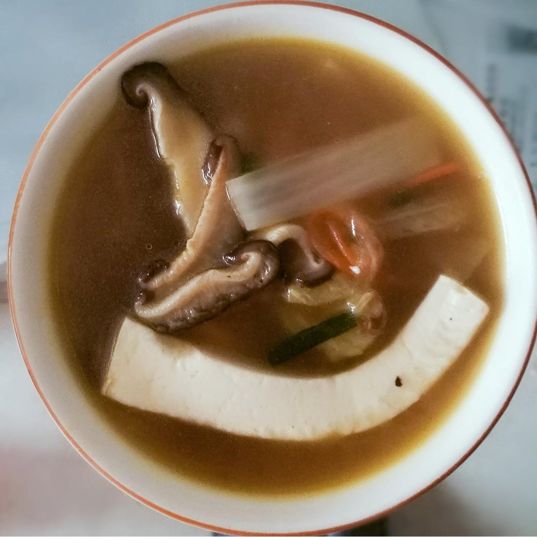大白菜三丝豆腐汤