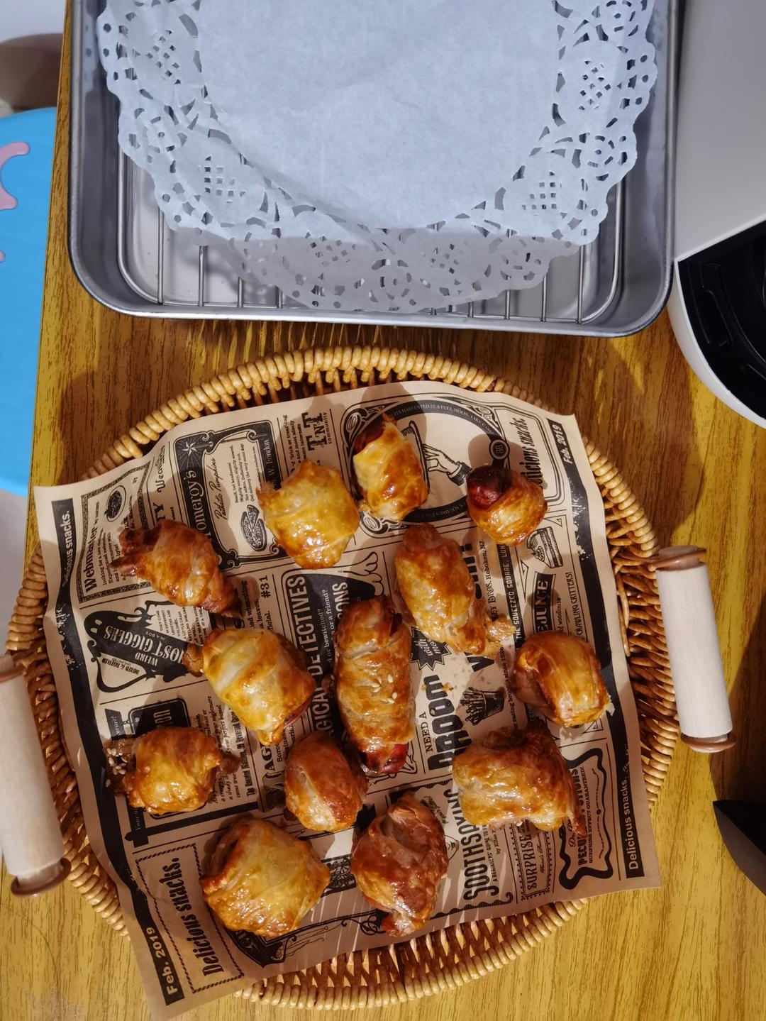 五分钟搞定双人早餐，空气炸锅yyds