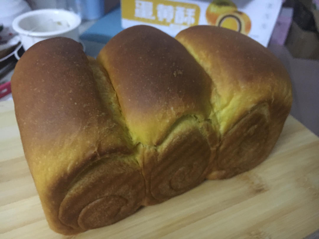 软绵香醇的南瓜吐司