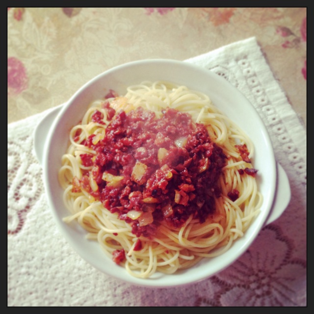 番茄肉酱意面