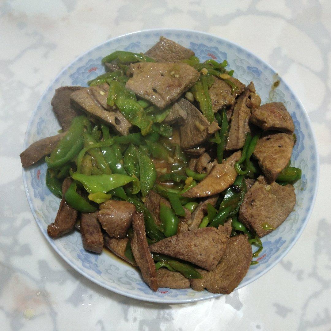 爆炒猪肝
