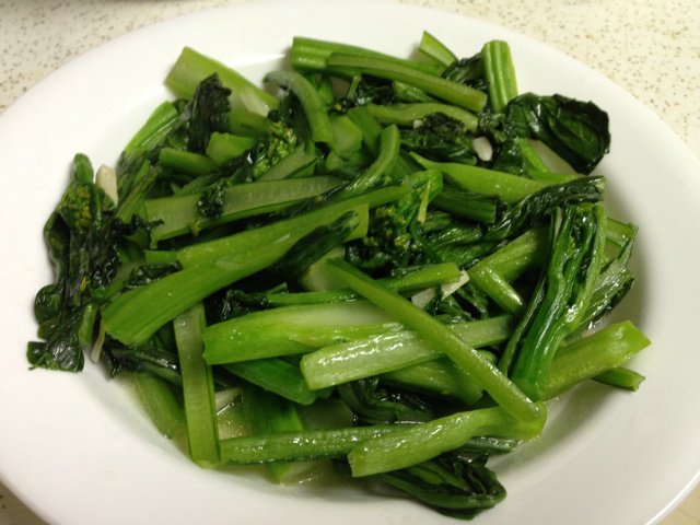 蒜蓉白菜苔