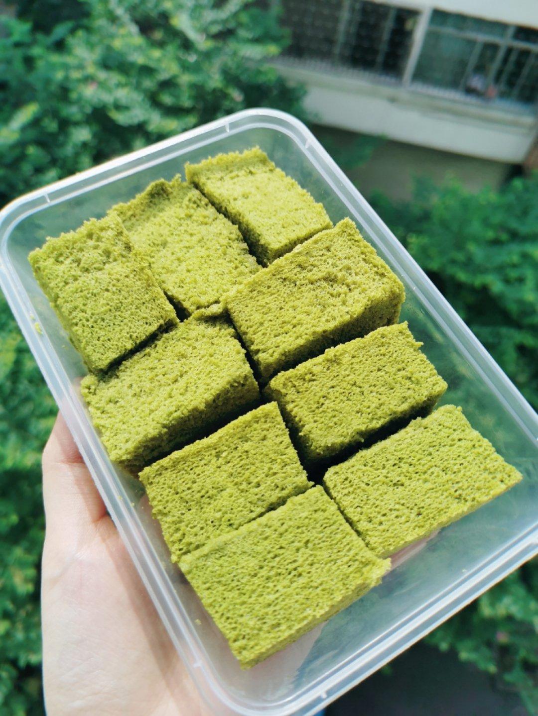 细腻绵软抹茶红豆戚风【附蜜红豆分布均匀小技巧】