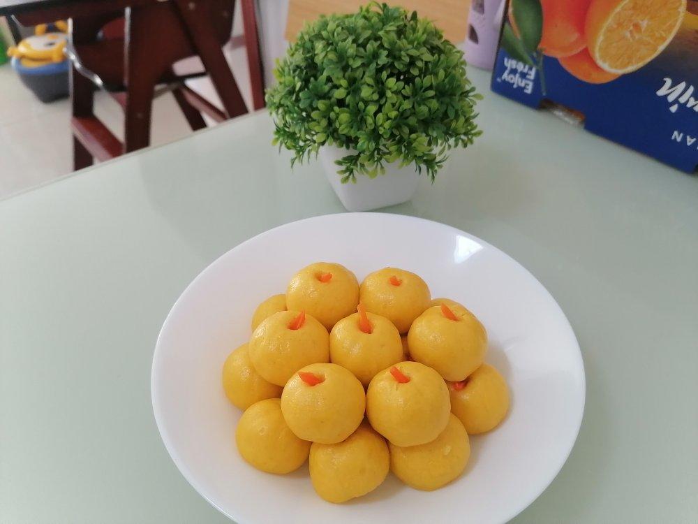 宝宝辅食－奶香南瓜小馒头