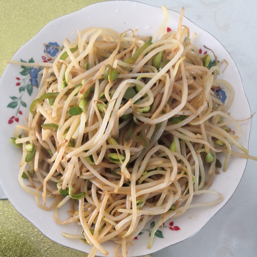 爆炒绿豆芽